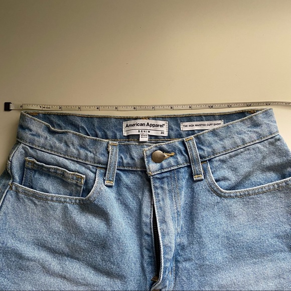 AA 26W High Waisted Mom Denim Shorts - Picture 6 of 7